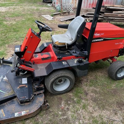   Jacobsen Turfcat T628D Out-Front Rotary Mower w/ 72" Deck