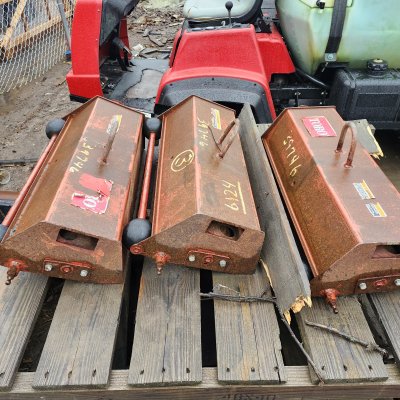   Toro Weighted Triplex Roller (SET OF 3)