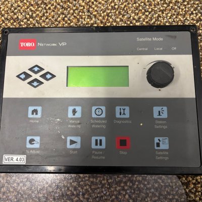 Toro Network VP faceplates