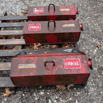   Toro Triplex roller heads