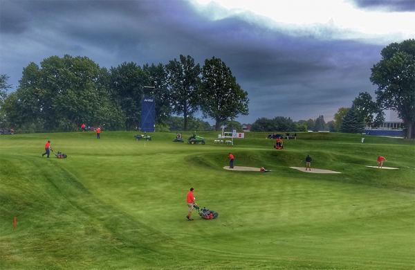 Staging an event like the Solheim Cup takes years of preparation and help from a lot of people. Photo courtesy of Aaron Porter