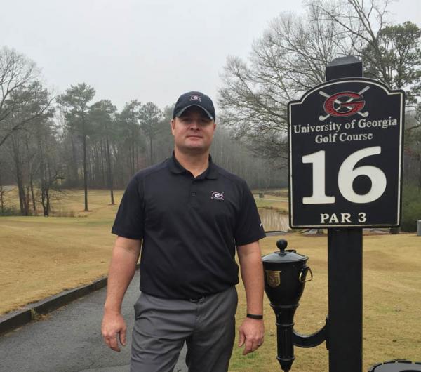 Scott Griffith, UGA Golf Course superintendent.
