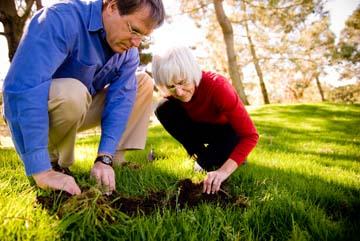 Larry Stowell, Ph.D., and Wendy Gelernter, Ph.D. of Pace Turfgrass Information Center.
