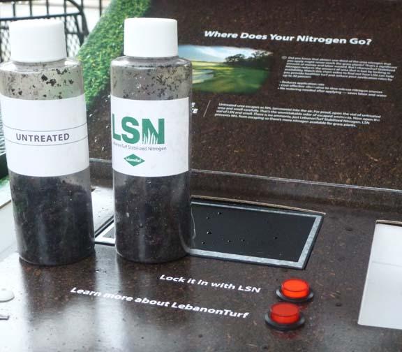 The smell test reveals everything one needs to know about fertilizer treated with a urease inhibitor and one that is not.