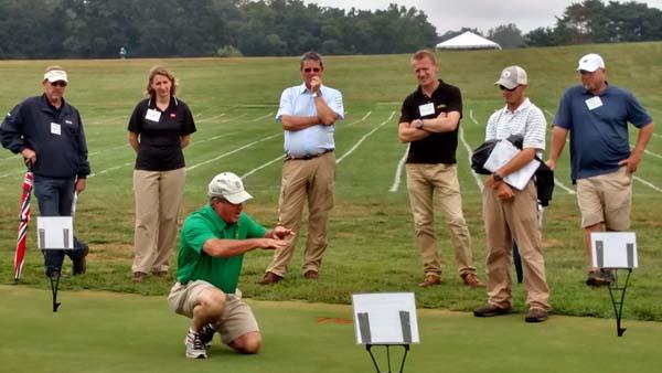 Jim Thomas of TPC Southwind discusses how he produces championship conditions through a program of rolling,brushing, grooming and verticutting.