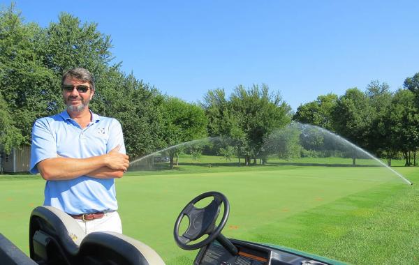 Mike Harrell's 20-acre farm in Lexington, Kentucky, has become a hub for turfgrass research. Photo by John Reitman