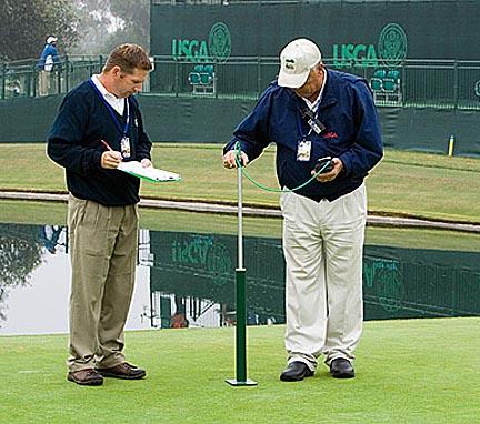 TruFirm in use at the 2008 U.S. Open.
