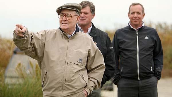 Pete Dye at the second-annual Golfweek Architecture Summit. Photo by Golfweek