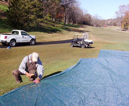 In many instances, ultradwarf Bermuda greens with double covers faired better than those with single covers throughout the transition zone.