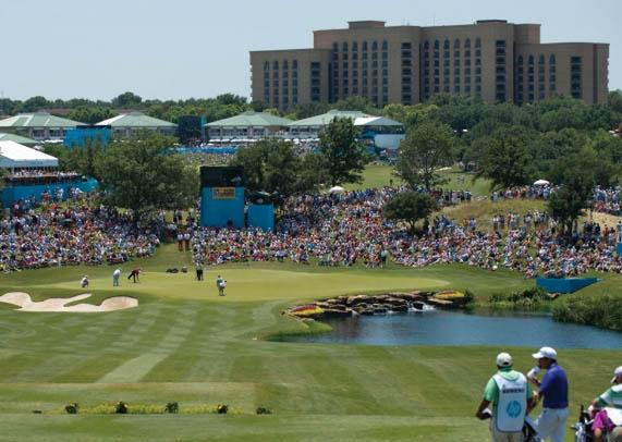 This week is the last of 35 PGA Tour events bearing Byron Nelson's name to be played at the Four Seasons Resort in Irving Texas. The tournament will move to Trinity Forest Golf Club next year.