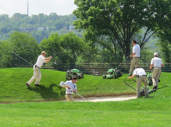 Bunkers will be more accepting to errant shots this year than in past U.S. Open Championships held at Oakmont.