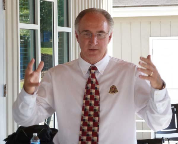 Ken Mangum, CGCS, teaches a seminar at last year's Green Start Academy.