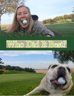 When Moe Robinson's bulldog Georgia made it into both the TurfNet and LebanonTurf calendars, Moe decided to yuck it up on Twitter.