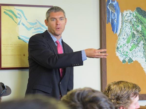 Justin Sims of The Alotian Club is an NCGA bootcamp alumnus from his days at The Olympic Club in San Francisco.