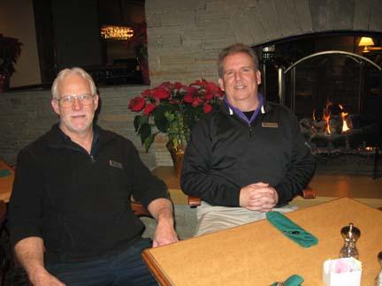 Jim Stuart, left, and Anthony Williams have had a pact for 29 years to look out for each other in an emergency.