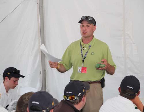 Paul Latshaw: Always the teacher.