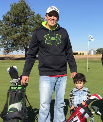 Jeremy Vinzenz and daughter Sophia.
