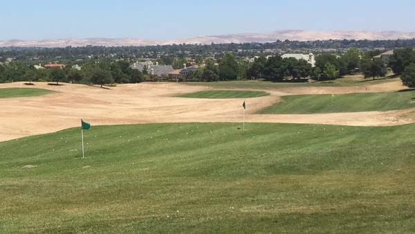 Steve Agin has cut his water use by more than 20 percent in part by reducing irrigation on the driving range by about 80 percent.