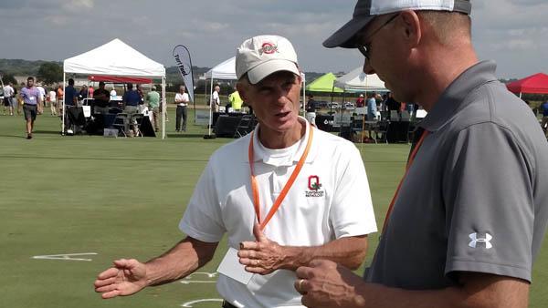 Ohio State turf pathologist Joe Rimelspach, Ph.D., says including more information on combination fungicides on the OSU fungicide guide will help turf managers make more informed decisions manage against resistance. Photo by John Reitman