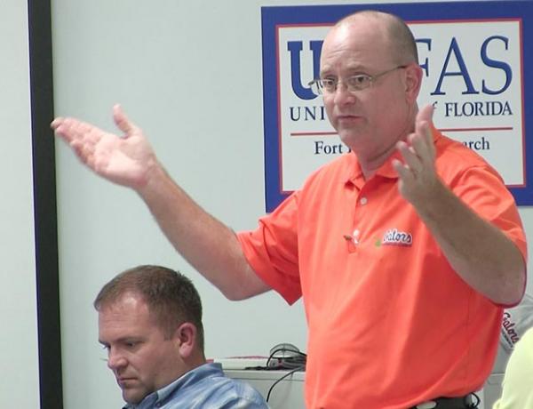 Bryan Unruh, Ph.D., says ET-based irrigation is a challenge, but provides the plant with plenty of water to survive and thrive.