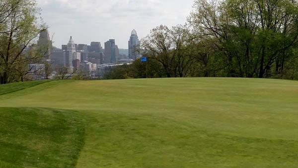The Cincinnati area, seen here from Devou Golf and Event Center, is ground zero for Meyer zoysiagrass. Photos by John Reitman