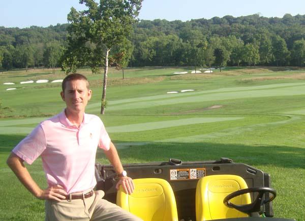 2012 Superintendent of the Year Dan Meersman of the Philadelphia Cricket Club.