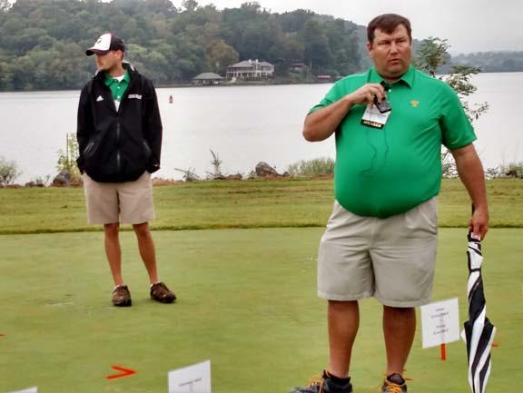 Brandon Horvath, Ph.D., (right) says prospective turf students are still out, but because of societal changes finding them has become more of a challenge.
