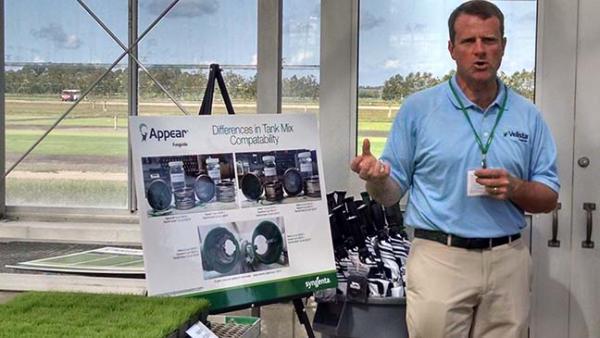 Lane Tredway, Ph.D., discusses the benefits of using Appear fungicide.