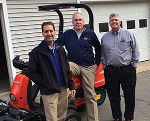 Tony Girardi (l) with me and Jon Kiger.