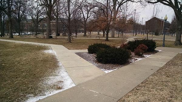 February 2, 2015, Low of 15 degrees with flurries